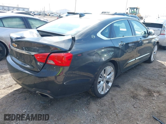 2015 Chevrolet Impala LTZ with VIN 1G1165S33FU149830, listed as a IAAI auction lot 42019691 with 162,453 mi miles and . Bid and sale history available at DreamBid. Image 4.