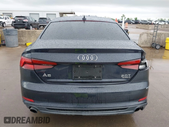 2018 Audi A5 Premium Plus with VIN WAUTNAF56JA049039, listed as a IAAI auction lot 41868983 with 81,551 mi miles and . Bid and sale history available at DreamBid. Image 16.