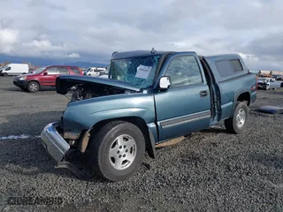 2007 Chevrolet Silverado 1500 Classic LT2 with VIN 1GCEK19Z97Z192919, listed as a IAAI auction lot 41614412 with 1 mi miles. Bid and sale history available at carsss.com. Image 18.