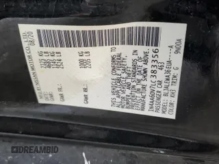 2020 Nissan Maxima SL z VIN 1N4AA6DV7LC383356, wystawiony jako Copart lot #42781725 z przebiegiem 29 478 mil mil oraz Szkoda całkowita • Salvage title. Historia ofert i sprzedaży dostępna na DreamBid. Obrazek 14.