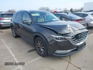 2018 Mazda CX-9 Touring with VIN JM3TCBCY5J0232071, listed as a IAAI auction lot 41488302 with 107,642 mi miles. Bid and sale history available at carsss.com. Image 1.