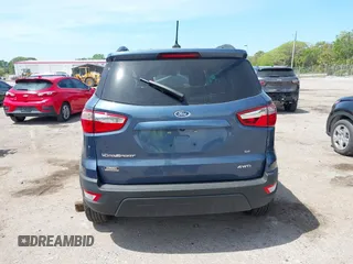 2021 Ford EcoSport SE z VIN MAJ6S3GLXMC441005, wystawiony jako IAAI lot #41869802 z przebiegiem 10 359 mil mil oraz . Historia ofert i sprzedaży dostępna na DreamBid. Obrazek 16.