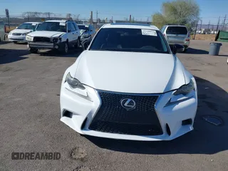 2015 Lexus IS 250 with VIN JTHBF1D25F5056907, listed as a IAAI auction lot 41348874 with 246,372 mi miles and . Bid and sale history available at carsss.com. Image 13.
