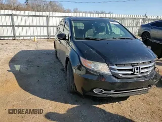 2014 Honda Odyssey Touring with VIN 5FNRL5H94EB133819, listed as a Copart auction lot 46469315 with 170,574 mi miles and Salvage Title. Bid and sale history available at carsss.com. Image 11.
