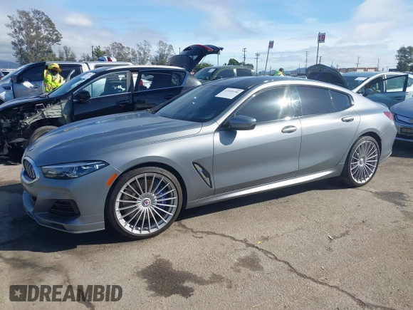 2023 BMW 8 Series with VIN WBAGX0C10PCM53569, listed as a IAAI auction lot 41539150 with Not provided miles and . Bid and sale history available at DreamBid. Image 14.