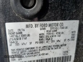 2017 Ford Expedition XLT с VIN 1FMJU1HT2HEA19740, выставлен на аукционе Copart как лот 51190145 с пробегом 164 376 миль миль и Чистый • Clean title. История ставок и продаж доступна на DreamBid. Изображение 13.