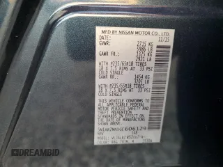 2016 Nissan Pathfinder Platinum with VIN 5N1AR2MNXGC606129, listed as a Copart auction lot 85046964 with 84,848 mi miles and Salvage Title. Bid and sale history available at carsss.com. Image 13.