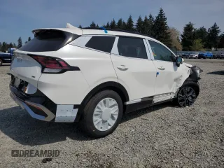 2025 Kia Sportage SX-Prestige with VIN KNDPXCDG5S7228122, listed as a Copart auction lot 54553875 with 20 mi miles and Salvage title. Bid and sale history available at DreamBid. Image 3.