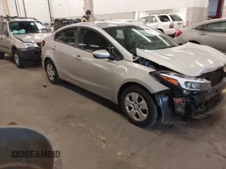 2017 Kia Forte LX with VIN 3KPFK4A73HE031494, listed as a IAAI auction lot 41669822 with 99,065 mi miles. Bid and sale history available at carsss.com. Image 1.