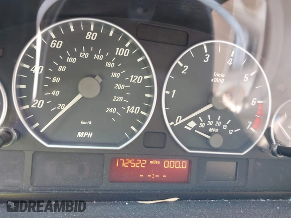 2003 BMW 3 Series 330Ci with VIN WBABN53423PH02242, listed as a IAAI auction lot 41851138 with 172,522 mi miles and . Bid and sale history available at DreamBid. Image 7.