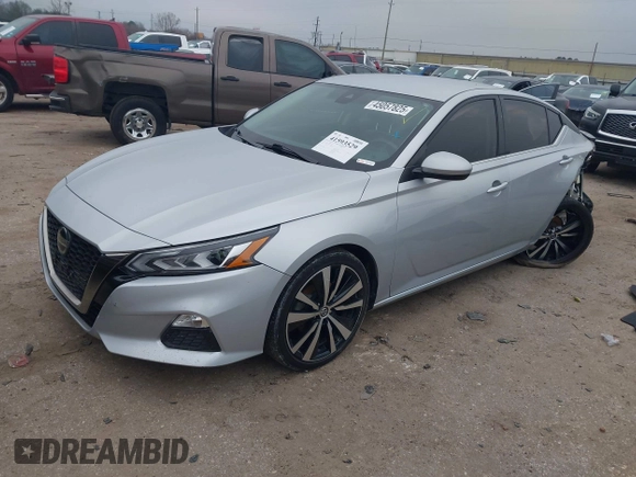 2021 Nissan Altima SR with VIN 1N4BL4CV7MN371959, listed as a IAAI auction lot 41593529 with 71,945 mi miles and . Bid and sale history available at carsss.com. Image 2.