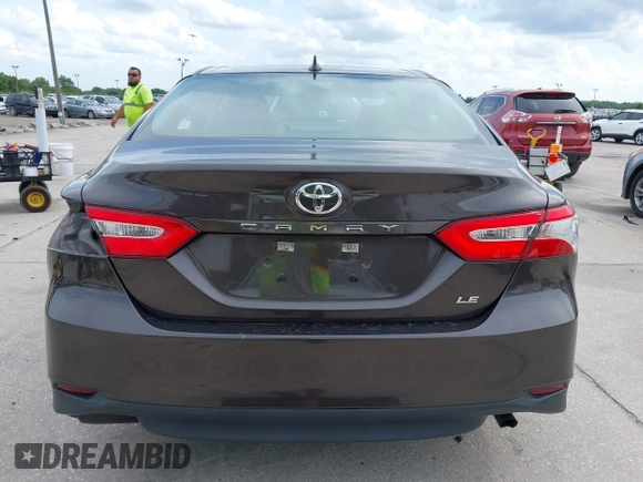 2019 Toyota Camry LE with VIN 4T1B11HKXKU818442, listed as a IAAI auction lot 41906128 with 30,728 mi miles and . Bid and sale history available at DreamBid. Image 17.
