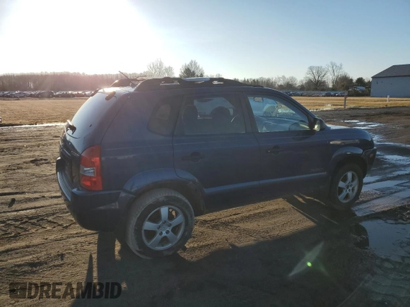 2006 Hyundai Tucson GL with VIN KM8JM12BX6U340752, listed as a Copart auction lot 48483275 with 159,326 mi miles and Salvage Title. Bid and sale history available at carsss.com. Image 3.