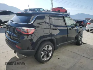 2018 Jeep Compass Limited with VIN 3C4NJDCB3JT341632, listed as a Copart auction lot 60915205 with Not provided miles and Salvage title. Bid and sale history available at DreamBid. Image 3.