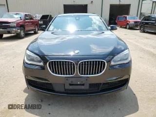 2015 BMW 7 Series 750i xDrive with VIN WBAYB6C53FD965991, listed as a Copart auction lot 64437854 with 115,862 mi miles and Salvage Title. Bid and sale history available at carsss.com. Image 5.