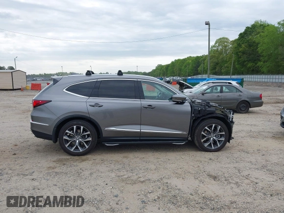 2023 Acura MDX Technology with VIN 5J8YE1H46PL039316, listed as a IAAI auction lot 42031513 with 20,743 mi miles and . Bid and sale history available at DreamBid. Image 14.