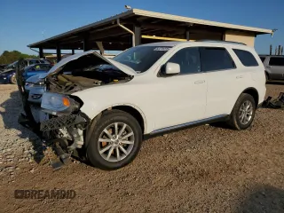 2016 Dodge Durango SXT with VIN 1C4RDHAGXGC502738, listed as a Copart auction lot 52278225 with 151,044 mi miles and Salvage title. Bid and sale history available at DreamBid. Image 1.