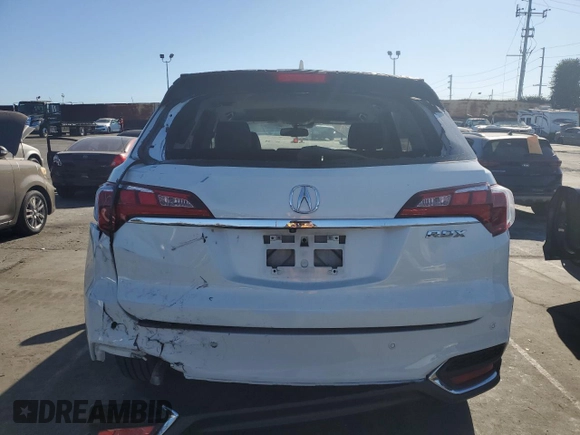 2018 Acura RDX w/Advance Pkg with VIN 5J8TB3H71JL012623, listed as a Copart auction lot 88931615 with 106,632 mi miles and Salvage Title. Bid and sale history available at carsss.com. Image 6.