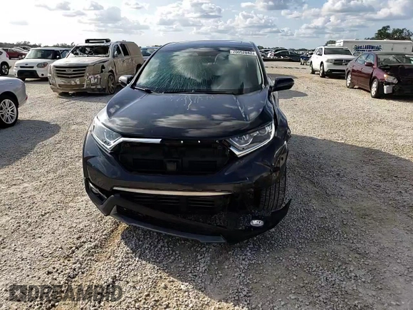 2018 Honda CR-V EX with VIN 7FARW1H57JE029448, listed as a Copart auction lot 70052882 with 57,388 mi miles. Bid and sale history available at carsss.com. Image 12.