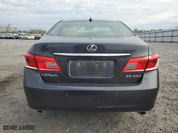 2010 Lexus ES 350 with VIN JTHBK1EG5A2380844, listed as a Copart auction lot 52599725 with 135,384 mi miles and Clean Title. Bid and sale history available at carsss.com. Image 6.