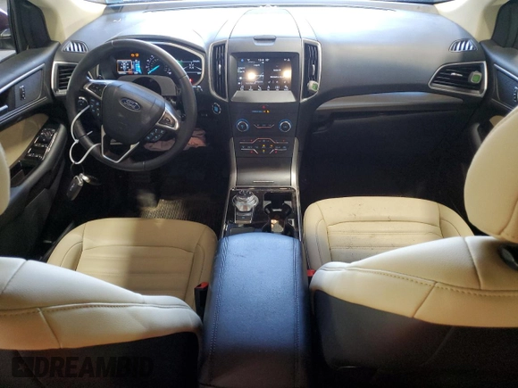 2019 Ford Edge SEL with VIN 2FMPK4J96KBB18712, listed as a Copart auction lot 61601225 with 29,473 mi miles and Salvage title. Bid and sale history available at DreamBid. Image 8.