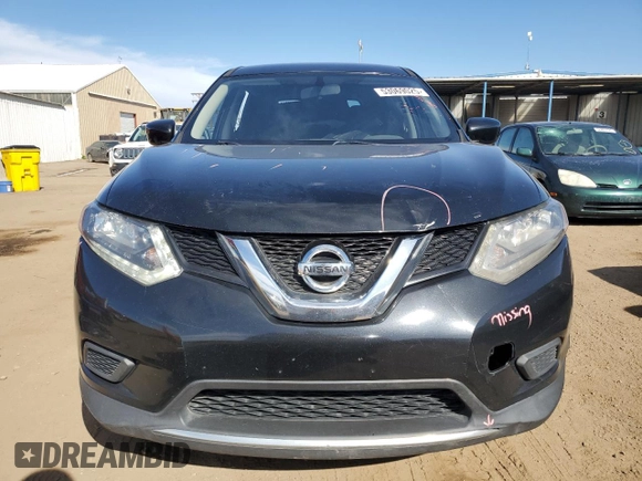 2016 Nissan Rogue S with VIN JN8AT2MVXGW153980, listed as a Copart auction lot 53069025 with 152,680 mi miles and Salvage Title. Bid and sale history available at DreamBid. Image 5.