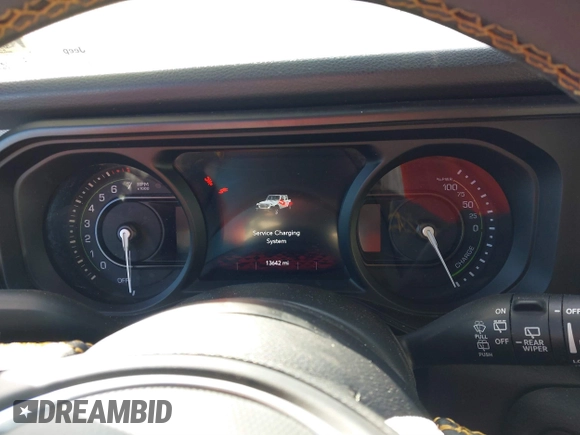 2024 Jeep Wrangler Sport S z VIN 1C4RJXN60RW254747, wystawiony jako IAAI lot #41428706 z przebiegiem 13 642 mil mil oraz . Historia ofert i sprzedaży dostępna na DreamBid. Obrazek 7.