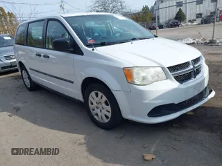 2014 Dodge Grand Caravan American Value with VIN 2C4RDGBG4ER227493, listed as a IAAI auction lot 41651263 with 206,169 mi miles and . Bid and sale history available at DreamBid. Image 1.