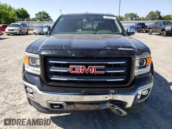 2014 GMC Sierra 1500 SLT with VIN 3GTU2VEC8EG107800, listed as a Copart auction lot 58383475 with 88,363 mi miles and Salvage title. Bid and sale history available at DreamBid. Image 5.