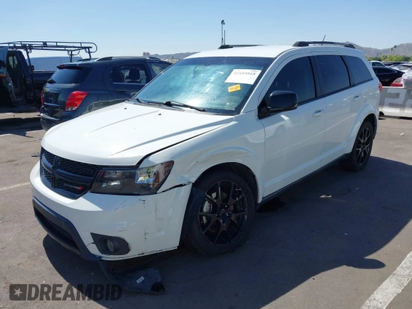 2017 Dodge Journey SXT with VIN 3C4PDCBB6HT614262, listed as a IAAI auction lot 42455515 with 142,588 mi miles and . Bid and sale history available at DreamBid. Image 17.