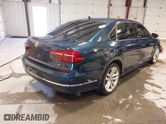 2019 Volkswagen Passat 2.0T Wolfsburg Edition with VIN 1VWLA7A30KC008917, listed as a IAAI auction lot 40791328 with 63,747 mi miles. Bid and sale history available at carsss.com. Image 4.