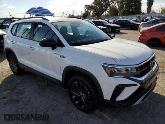 2023 Volkswagen Taos S с VIN 3VVCX7B25PM370076, выставлен на аукционе Copart как лот 47201035 с пробегом 12 000 миль миль и Списание • Salvage title. История ставок и продаж доступна на DreamBid. Изображение 4.