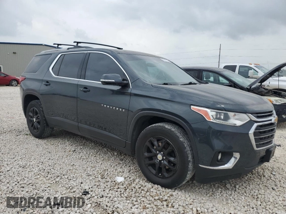 2018 Chevrolet Traverse LT Cloth with VIN 1GNERGKW8JJ159633, listed as a Copart auction lot 51517765 with 137,004 mi miles and Clean title. Bid and sale history available at DreamBid. Image 4.