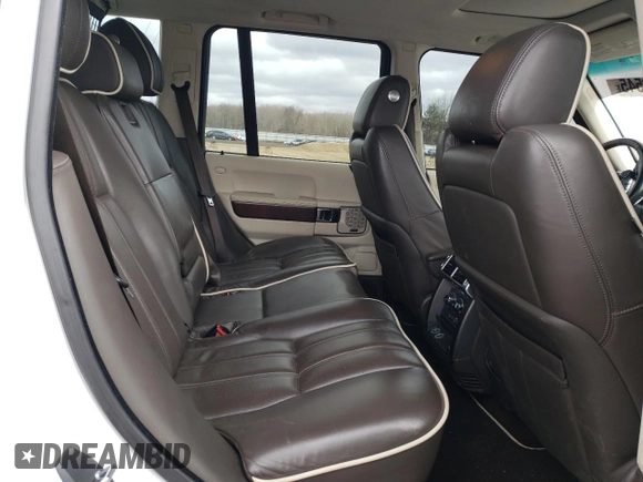 2012 Land Rover Range Rover HSE Lux with VIN SALMF1D45CA372976, listed as a Copart auction lot 48302545 with 178,639 mi miles and Salvage title. Bid and sale history available at DreamBid. Image 11.