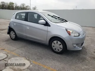 2015 Mitsubishi Mirage DE z VIN ML32A3HJ2FH032384, wystawiony jako Copart lot #54233015 z przebiegiem 87 927 mil mil oraz Szkoda całkowita • Salvage title. Historia ofert i sprzedaży dostępna na DreamBid. Obrazek 4.