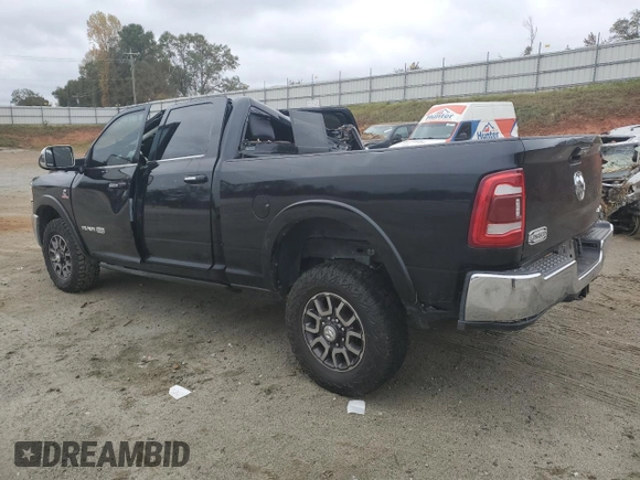 2022 Ram 2500 Longhorn z VIN 3C6UR5GL7NG165655, wystawiony jako Copart lot #78128414 z przebiegiem 46 158 mil mil oraz Szkoda całkowita • Salvage title. Historia ofert i sprzedaży dostępna na DreamBid. Obrazek 2.