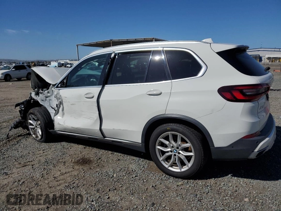 2020 BMW X5 xDrive40i with VIN 5UXCR6C02L9C46986, listed as a Copart auction lot 49099615 with Not provided miles and Salvage title. Bid and sale history available at DreamBid. Image 2.