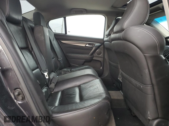 2012 Acura TL Tech Auto with VIN 19UUA9F58CA002553, listed as a Copart auction lot 46411715 with 134,007 mi miles and Salvage Title. Bid and sale history available at carsss.com. Image 10.