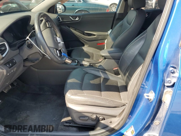 2018 Hyundai Ioniq Limited with VIN KMHC85LC8JU064365, listed as a Copart auction lot 48774785 with 166,085 mi miles and Salvage title. Bid and sale history available at DreamBid. Image 7.
