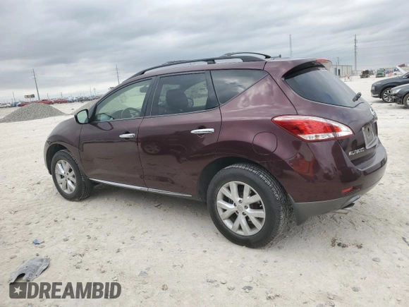 2013 Nissan Murano S with VIN JN8AZ1MU5DW206712, listed as a Copart auction lot 86338434 with 118,819 mi miles and Clean Title. Bid and sale history available at carsss.com. Image 2.