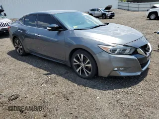 2017 Nissan Maxima Platinum with VIN 1N4AA6AP0HC442843, listed as a Copart auction lot 63185875 with 108,947 mi miles and Salvage title. Bid and sale history available at DreamBid. Image 4.