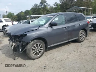 2013 Nissan Pathfinder SL with VIN 5N1AR2MN3DC611944, listed as a Copart auction lot 50646075 with 176,350 mi miles and Salvage title. Bid and sale history available at DreamBid. Image 1.