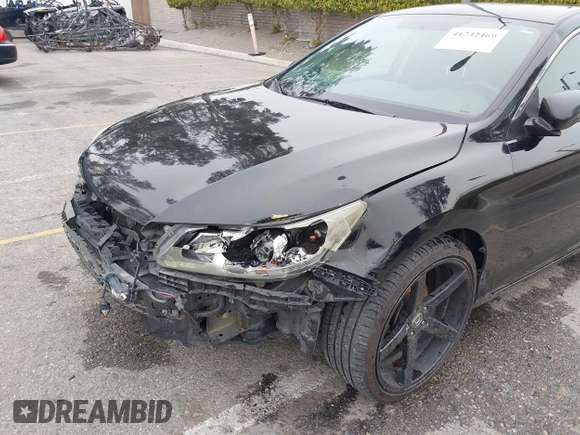 2014 Honda Accord Sport with VIN 1HGCR2F57EA070647, listed as a IAAI auction lot 41732469 with 167,146 mi miles and . Bid and sale history available at carsss.com. Image 6.