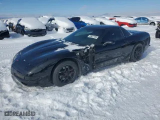 2002 Chevrolet Corvette Z06 with VIN 1G1YY12S625102143, listed as a Copart auction lot 42627185 with 0 mi miles and Clean Title. Bid and sale history available at carsss.com. Image 1.