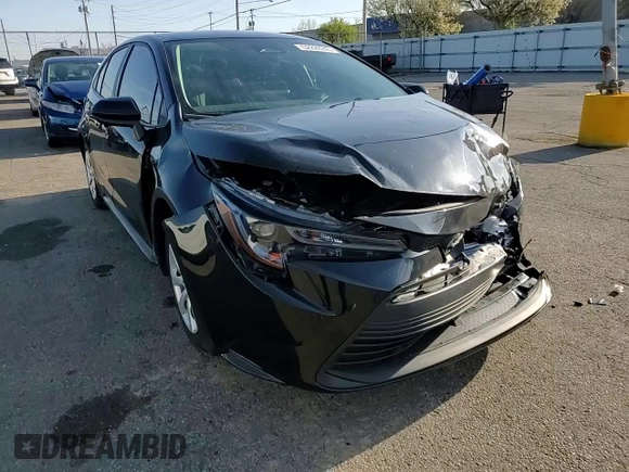 2024 Toyota Corolla LE with VIN 5YFB4MDE4RP117593, listed as a Copart auction lot 52228245 with 16,406 mi miles and Salvage Title. Bid and sale history available at DreamBid. Image 10.