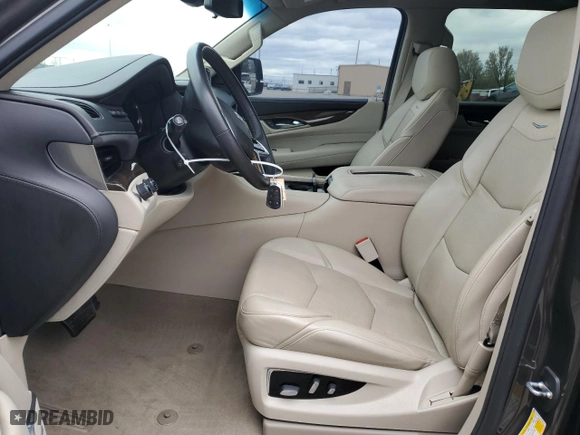 2020 Cadillac Escalade Premium Luxury with VIN 1GYS4CKJ7LR156518, listed as a Copart auction lot 53136925 with 87,706 mi miles and Salvage Title. Bid and sale history available at carsss.com. Image 7.
