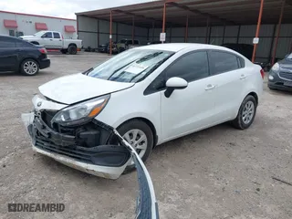 2013 Kia Rio LX with VIN KNADM4A3XD6236578, listed as a IAAI auction lot 41722410 with 174,894 mi miles. Bid and sale history available at carsss.com. Image 2.