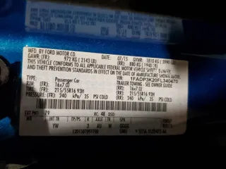 2015 Ford Focus SE with VIN 1FADP3K20FL340470, listed as a Copart auction lot 49702155 with 89,249 mi miles and Salvage Title. Bid and sale history available at carsss.com. Image 14.