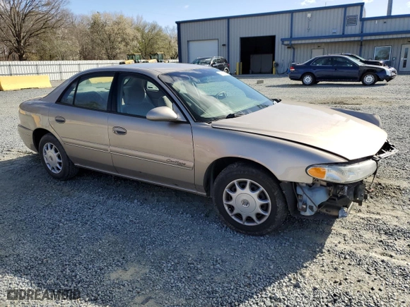 2002 Buick Century Custom with VIN 2G4WS52J121257761, listed as a Copart auction lot 47886305 with 0 mi miles and Salvage Title. Bid and sale history available at carsss.com. Image 4.