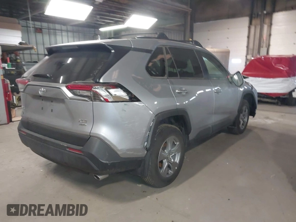 2024 Toyota RAV4 XLE with VIN 2T3P1RFV2RC459446, listed as a IAAI auction lot 41193980 with 1 mi miles. Bid and sale history available at carsss.com. Image 4.